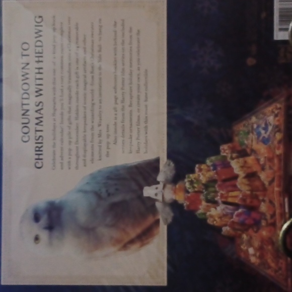 Harry Potter: Hedwig Pop-up Advent Calendar 2022/Any Year - Picture 3 of 4